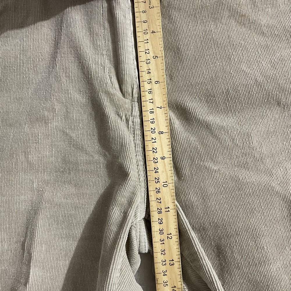Woolrich Corduroy Pants Womens Size‎ 8 Beige Straight Leg Stretch Casual - Picture 5 of 8